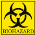 Range of stickers available: Biohazard