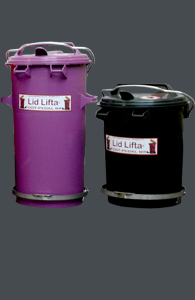 35 & 50 litre Round Bins with foot pedal ...